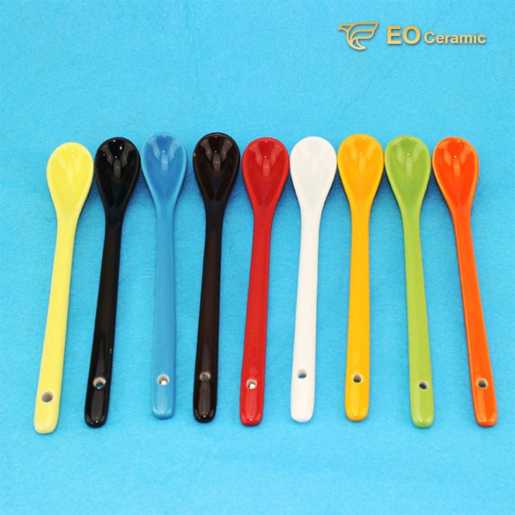 Colorful Ceramic Tea Spoon