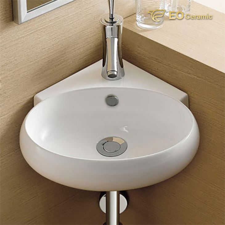 Corner Wall Mounted Washbasin