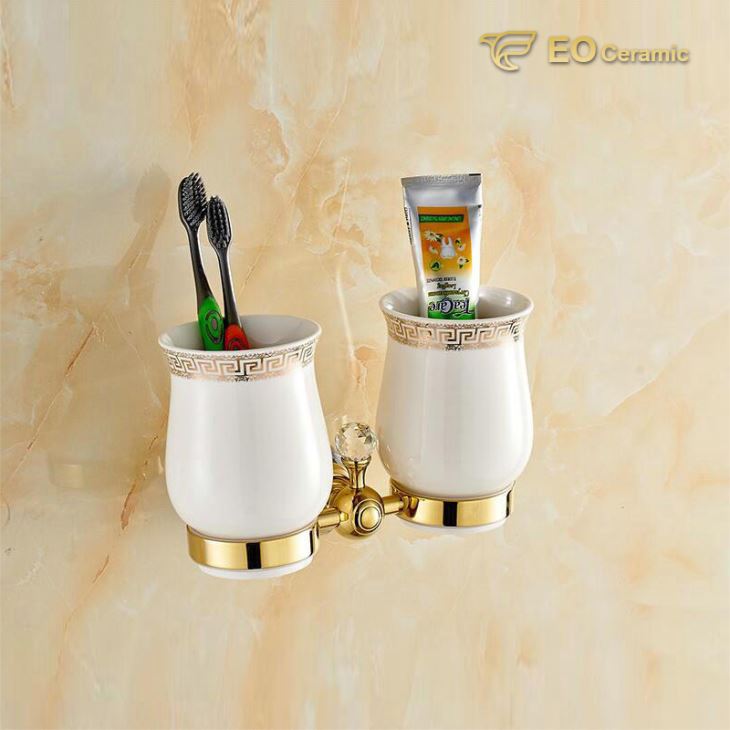 Luxury Ceramic Tooth Brush Holder