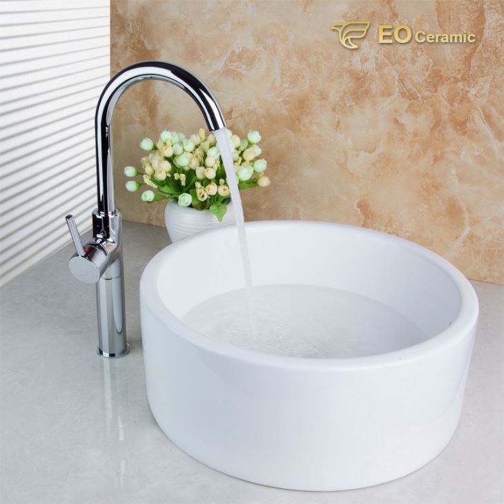 Round Ceramic Wash Basin