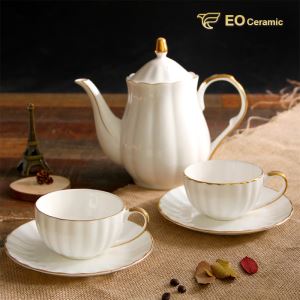 Bone China Ceramic Tea Pot