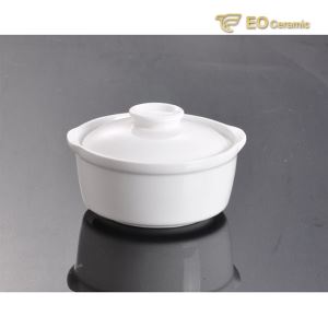 Ceramic Sugar Bowl with Lid