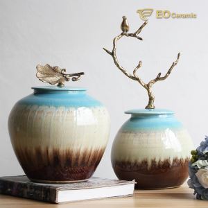 Elegant Ceramic Cookie Jar