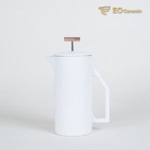 Press Ceramic Coffee Pot