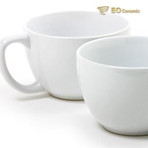 Round Ceramic Soup Mug