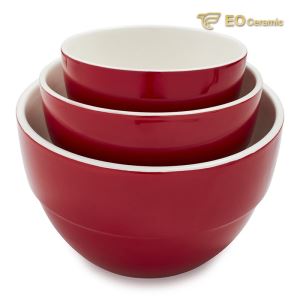 Stoneware Ceramic Mixing Bowl