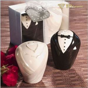 Wedding Ceramic Spice Jar
