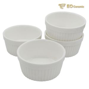 White Ceramic Ramekin