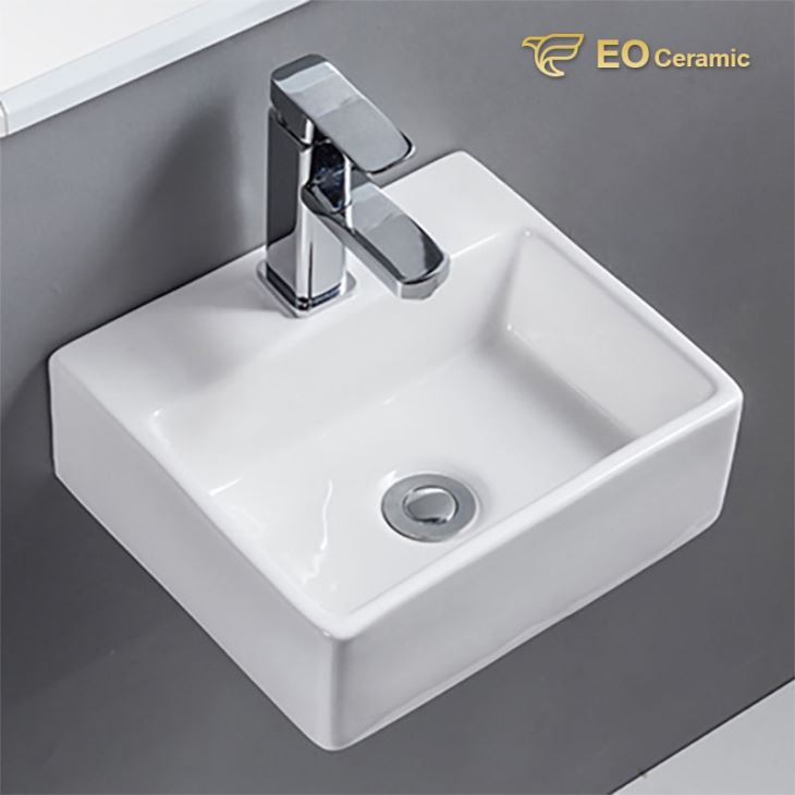 Square Wall Mounted Washbasin