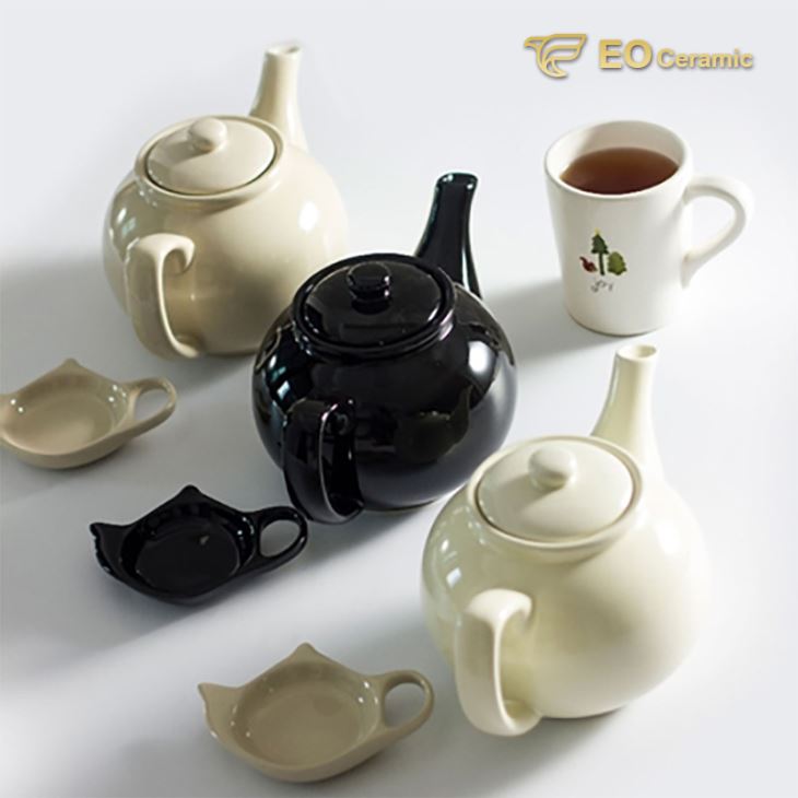 Stoneware Ceramic Tea Pot
