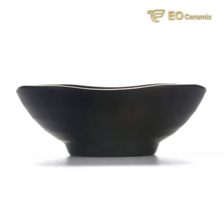 Seasoning Ingredients Irregular Imitation Porcelain Bowl