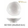 7 Inch White Large Noodles Imitation Porcelain Bowl