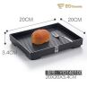 Barbecue Meat Square Imitation Porcelain Tray