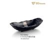 Black KTV Buffet Imitation Porcelain Dish