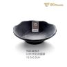 Black KTV Buffet Imitation Porcelain Dish