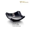 Black Matte Square Imitation Porcelain Dish