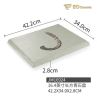 Bluestone Marble Pattern Imitation Porcelain Plate