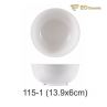 Breakfast Shop Imitation Porcelain Porridge Bowl