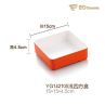 Colored Imitation Porcelain Barbecue Tray