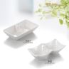 Double-grid Imitation Porcelain Flavored Dish