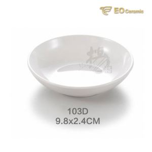 Fall-resistant Circular Imitation Porcelain Small Dish