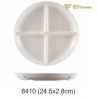 Fractional Imitation Porcelain Plate For Fast Food