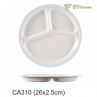 Fractional Imitation Porcelain Plate For Fast Food