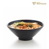 Frosted Black Beef Noodles Imitation Porcelain Bowl