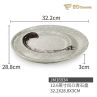 Ink Color Round Home Dish Melamine Cutlery