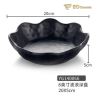 Irregular Frosted Imitation Porcelain Plate