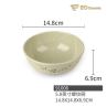 Light Ink Color Fast Food Rice Bowl Melamine Tableware