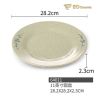 Light Ink Color Household Dishes Melamine Tableware