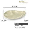 Light Ink Color Seasoning Disc Melamine Cutlery