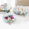 Plum Flower Shaped Alice Imitation Porcelain Plate