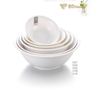 Porcelain White Counterfeit Porcelain Round Bowl
