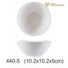 Porcelain White Four-sided Porcelain Bowl