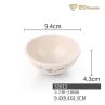 Rice Orchid Snack Melamine Rice Bowl