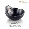 Single Ear Sauce Seasoning Imitation Porcelain Bowl