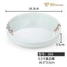 Snow Night Red Drop Dessert Imitation Porcelain Plate