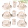 Three-piece Set Imitation Porcelain Tableware