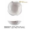 White Imitation Porcelain Big Bowl For Fast Food