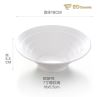 White Imitation Porcelain Thread Deep Bowl