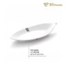 White Lip Simple Imitation Porcelain Dish