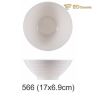 White Pointed Bottom Imitation Porcelain Bowl