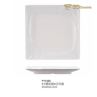 White Square Imitation Ceramic Porcelain Dish