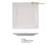 White Square Imitation Ceramic Porcelain Dish