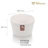 White Thread Imitation Porcelain Bowl For Hotel Wedding