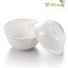 White Twill Round Imitation Porcelain Bowl