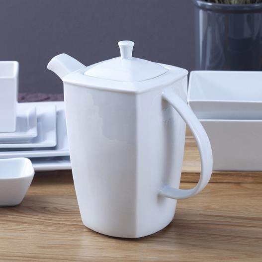 Solid Color Ceramic Pitcher