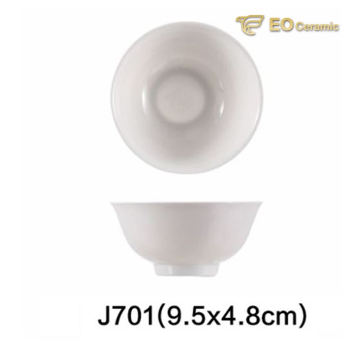 White Imitation Porcelain Small Bowl